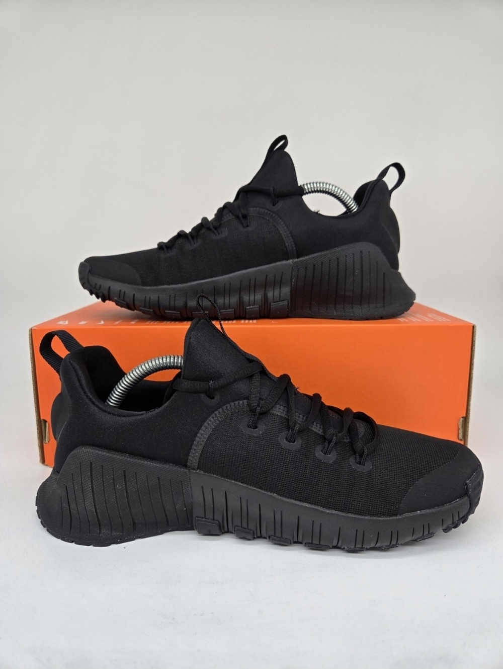 Nike Free Metcon 6 Black Anthracite Women's Workout Shoes Size 7.5 New - Picture 6 of 8